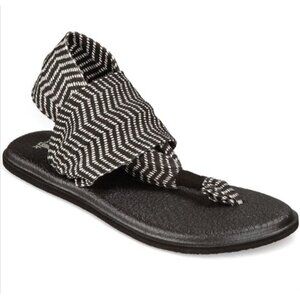 Sanuk Women's Yoga Sling 2 Print Sandals F27015K, Sz 7